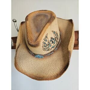 Bullrider Platinum Edition Straw Cowboy Hat - Women's